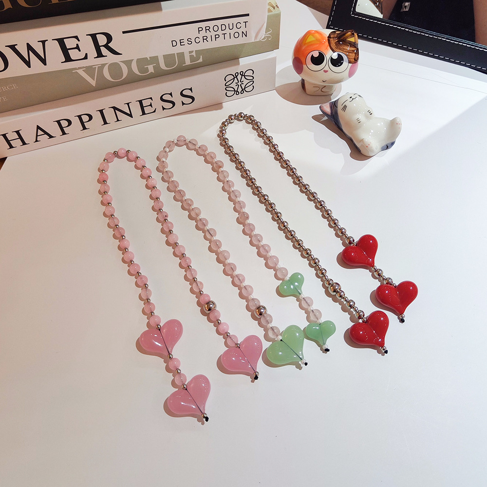 Y2K Tech Accessories - HERLOOK Big Love Heart Bag Charms