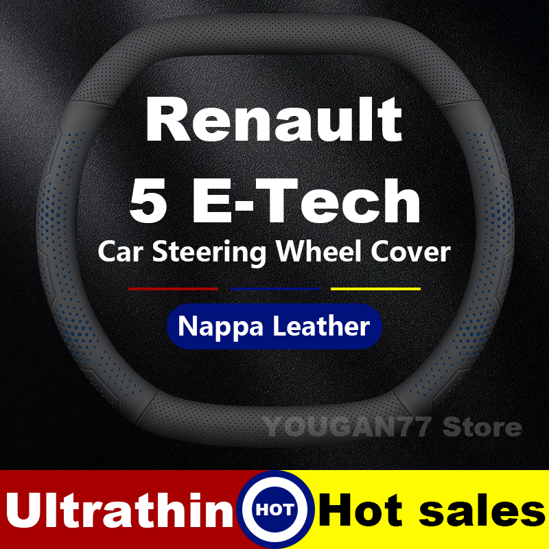 Leather Car Steering Wheel Cov - Tech Accessories Renault ulasan dan harga