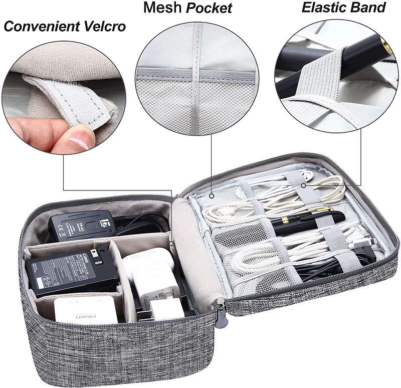 Cable Storage Bag Waterproof D - Tech Accessories Wholesale ulasan dan harga