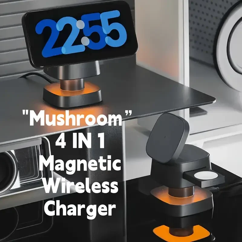 Magnetic 3 in 1 Wireless Charg - Wireless Charger 3 In 1 ulasan dan harga