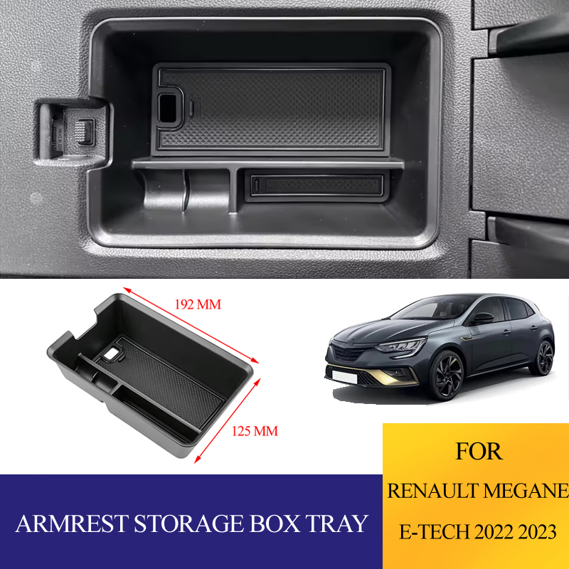 ABS Car Armrest Storage Box Tr - Tech Accessories Renault ulasan dan harga