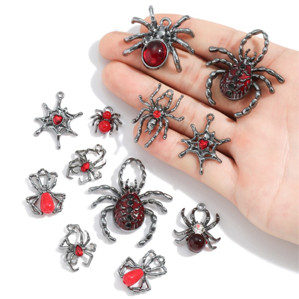 5pcs Dark Gothic Retro Black S - Y2K Tech Accessories ulasan dan harga