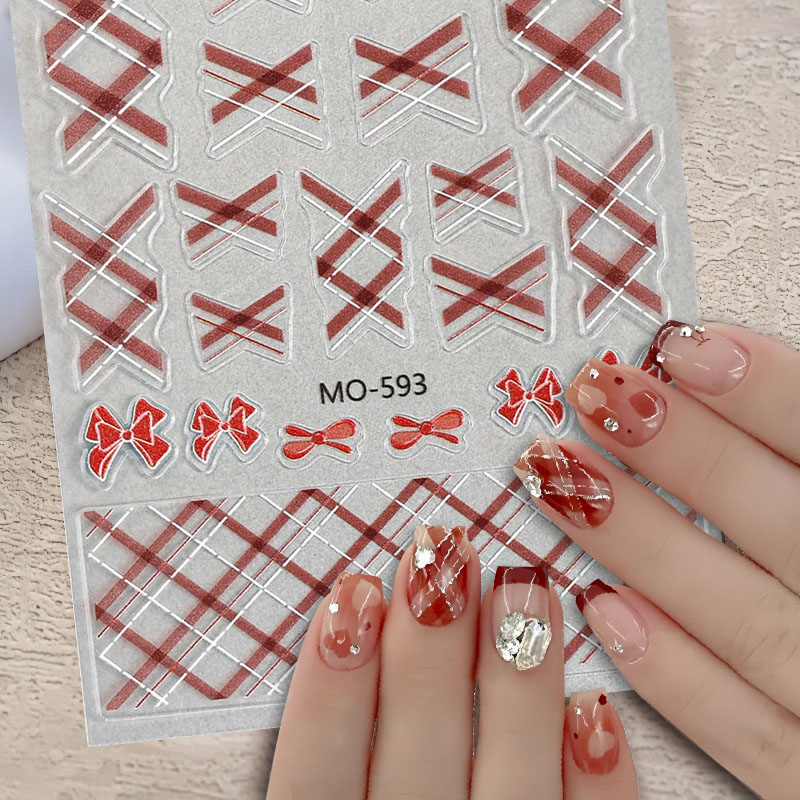 1pc White Bowknot Nail Art Dec - Y2K Tech Accessories ulasan dan harga